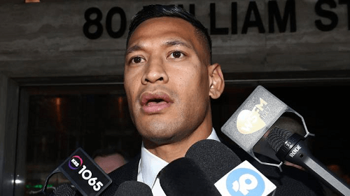 Israel Folau Outrage Aus